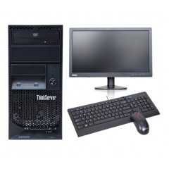 聯想（Lenovo） TS250 服務器 塔式服務器 服務器主機 E3-1225v6+19.5顯示器 32G內存丨3x2T硬盤丨RAID5